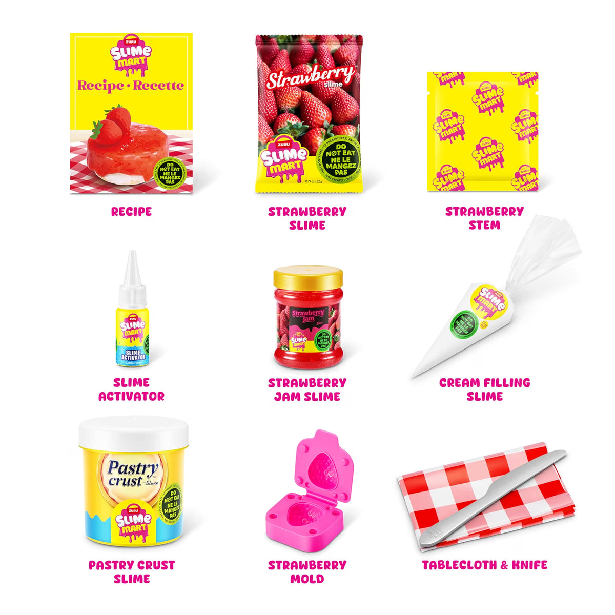 Slime Mart Small Bag by ZURU | DIY Food-Themed Slime Kit for Kids & Kidults