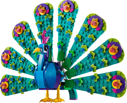 LEGO Creator Exotic Peacock 3in1 Toy Set 31157 Building Blocks Toys for 7+ Gift for Boys and Girls