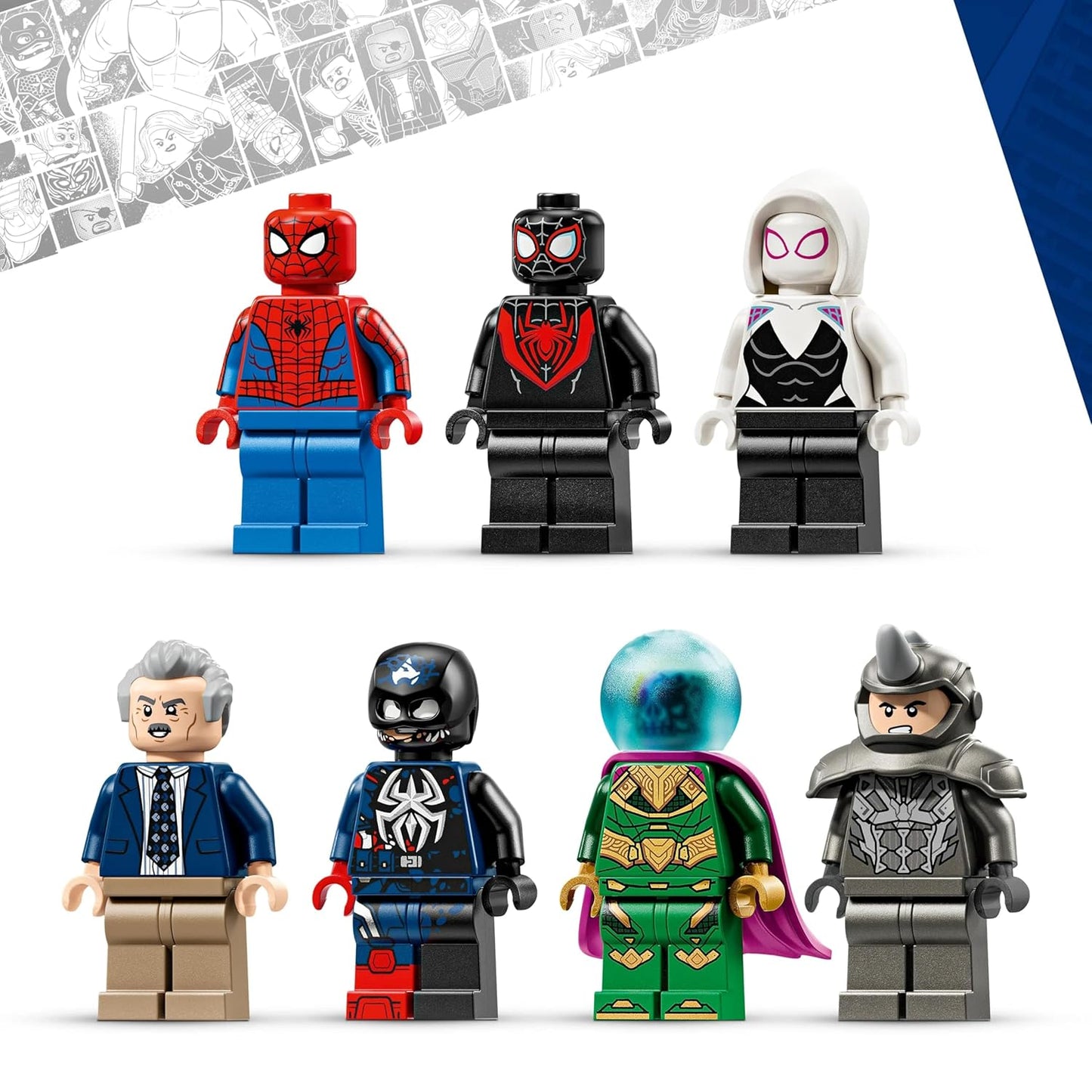 LEGO ǀ Marvel Spider-Man vs. Mysterio: The Daily Bugle Pretend Play Super Hero Building Toy - 76342