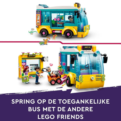 LEGO Friends Heartlake City Bus 41759 Building Toy Set (480 Pieces)