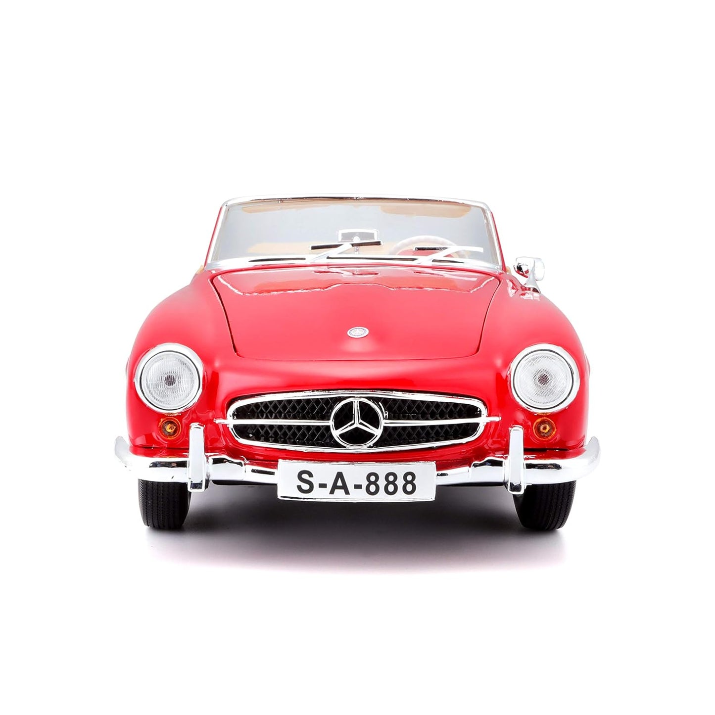 Maisto 1/18 1955 Mercedes-Benz 190SL Diecast Vehicle Red