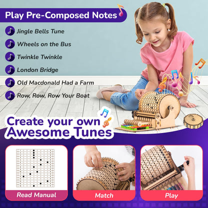 Smartivity DIY Music Machine Toy for Kids 8-9-10-11-12-13-14 Years Old I Create Your own Music with 7 Preset Songs - Jingle Bells, Happy Birthday & More I Christmas, Birthday Gift for Girls & Boys(PACK OF 6)