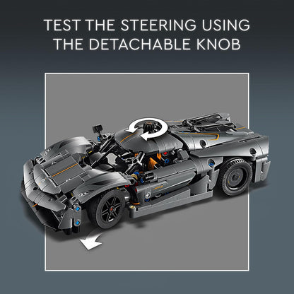 LEGO Technic 42173 Koenigsegg Jesko Absolut Hypercar Building Set