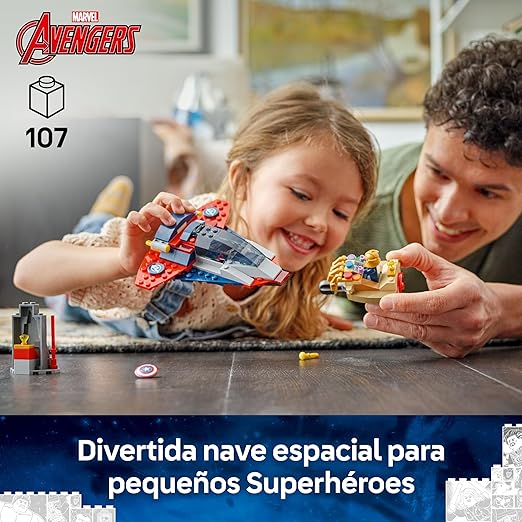 LEGO Marvel Captain America vs. Thanos with 2 Minifigures 76319