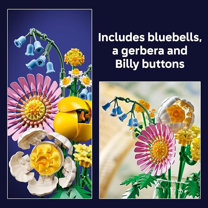 LEGO Botanicals Petite Sunny Bouquet Flower Set 10347