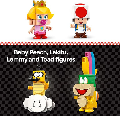 LEGO Super Mario: Mario Kart Baby Peach & Grand Prix Set Home Circuit  72036