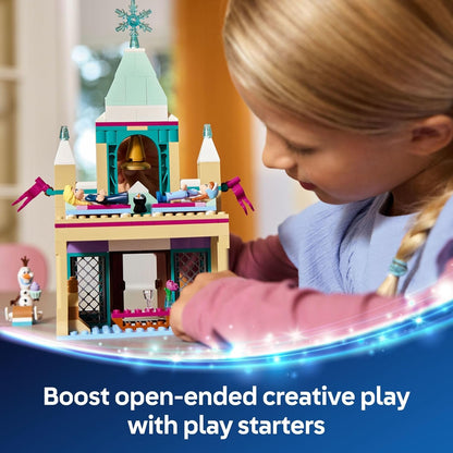LEGO Disney Frozen: Arendelle Frozen Castle - Building Playset for Kids - Frozen Castle Toy for Fans with Princess Anna and Elsa Minidolls