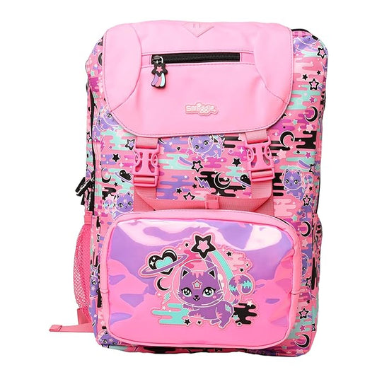 SMIGGLE FOLDOVER PINK CAT BAGS