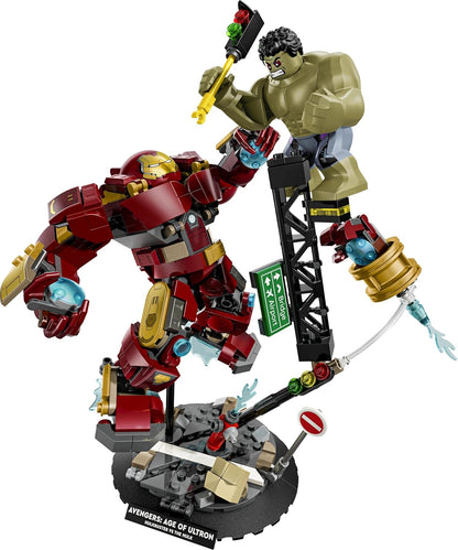 LEGO ǀ Marvel Epic Battle: Hulkbuster vs. The Hulk Super Hero Building Toy with Iron Man - 76343