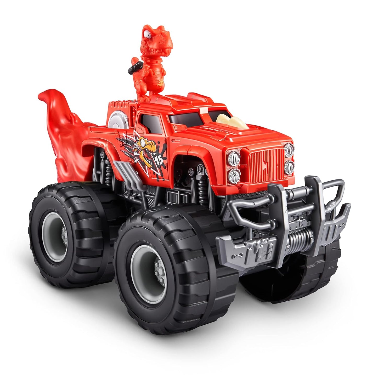 Smashers Monster Truck Surprise by ZURU, Dino Drifter, Boys, with 25 Surprises, Collectible Monster Truck Surprise (Dino Drifter)