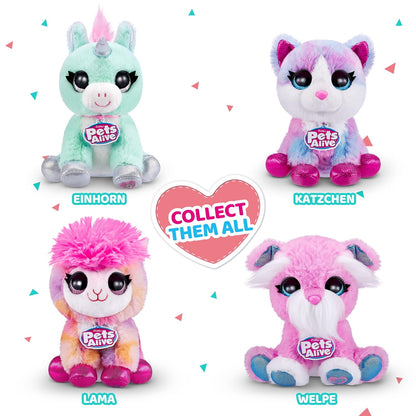 Pets Alive Pet Shop Surprise - Puppy Surprise Toy - Kitten Series 2 - Interactive Electronic Talk and Repeat Suitable as Birthday Gift from ZURU