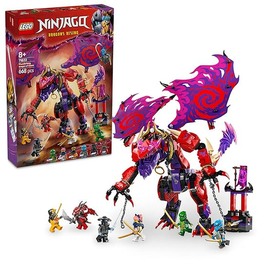 LEGO NINJAGO Thunderfang Dragon of Chaos Ninja Toy Set 71832