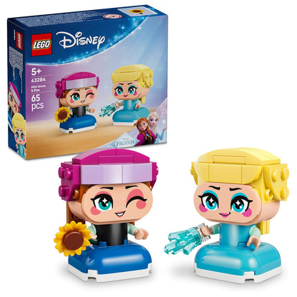 LEGO Disney Frozen Mini Anna & Elsa Building Set 43284, 65 Pieces, Ages 5+