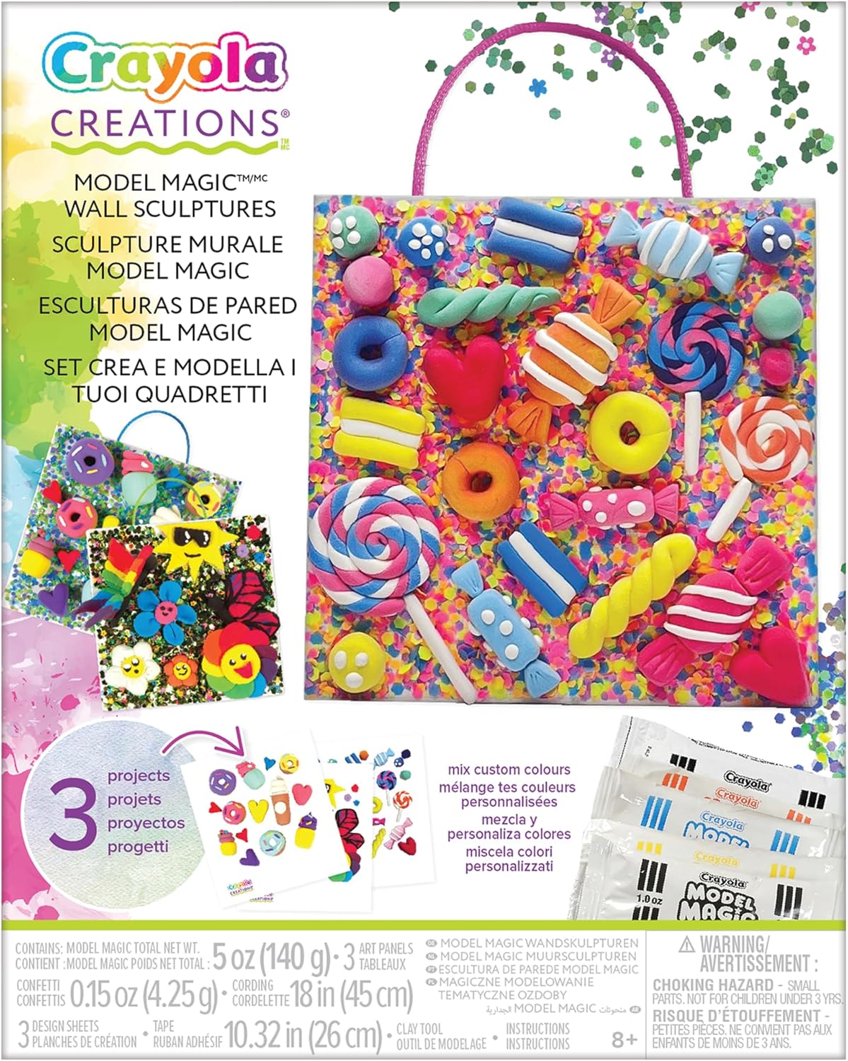 Crayola Creations Model Magic Wall Sculptures