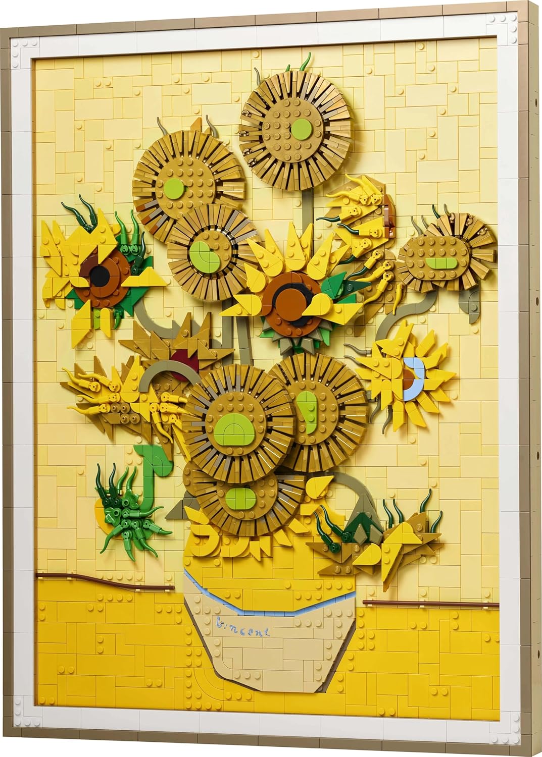 LEGO Art Vincent Van Gogh – Sunflowers Wall Artwork Building Set 31215