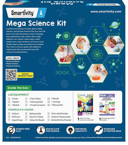 Smartivity Mega Science Kit 150+ Science Experiment Kit for Kids 6 to 14 Years Old | Birthday Gifts for Boys & Girls(PACK OF 6)