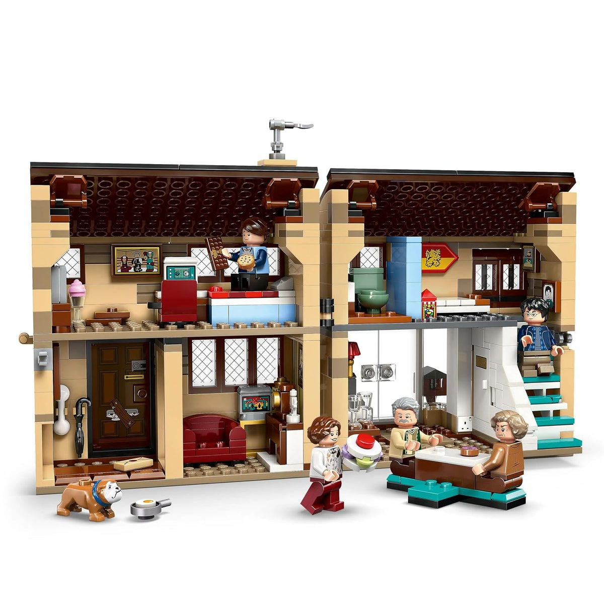 LEGO Harry Potter 76451 Hogsmeade Village: Zonko’s Joke Shop & Honeydukes Building Set