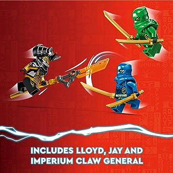 LEGO NINJAGO Imperium Dragon Hunter Hound 71790 Building Toy Set (198 Pieces)