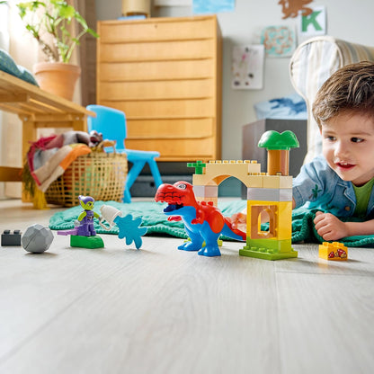 LEGO DUPLO Marvel 10463 Dinosaur Spidey-Rex vs. Green Goblin Super Hero Playset, 25 Pieces, 2+