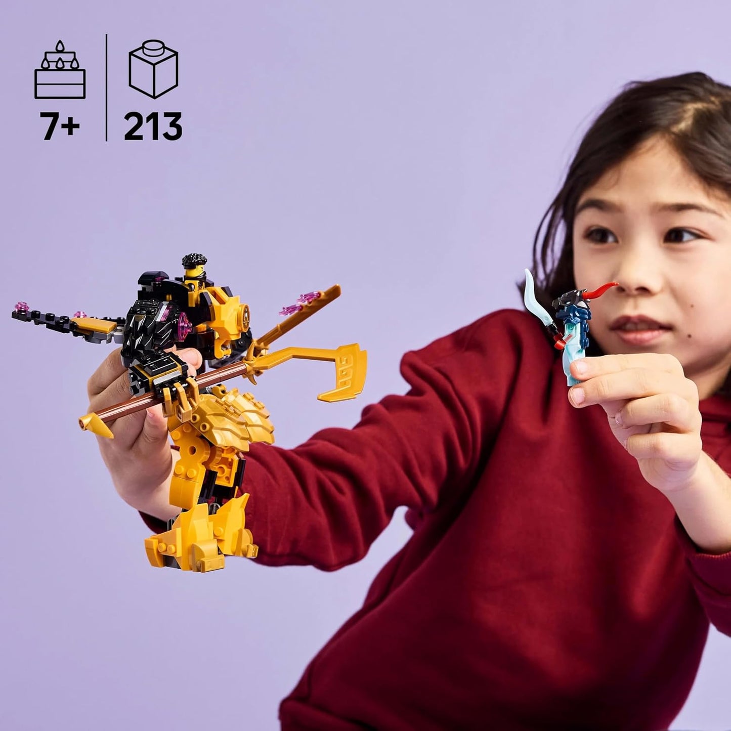 LEGO NINJAGO Arin’s Spinjitzu Battle Mech Toy Set 71839