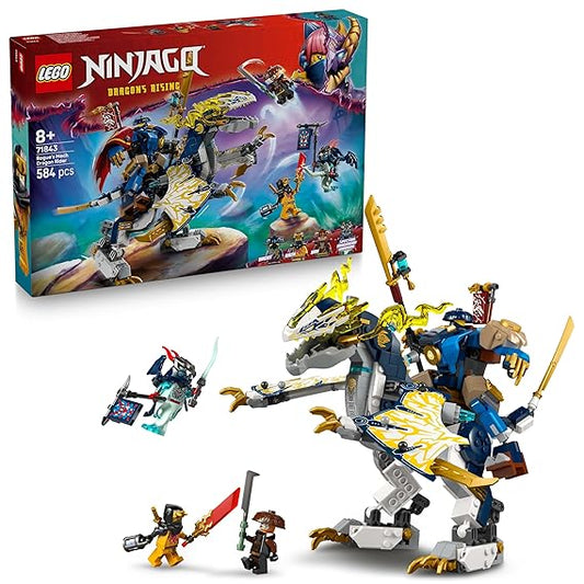 LEGO NINJAGO Rogue’s Mech Dragon Rider Ninja Toy 71843