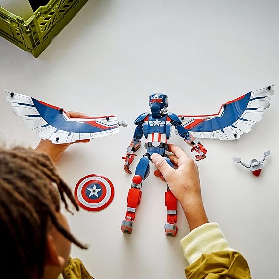 LEGO Marvel New Captain America Construction Figure 76296