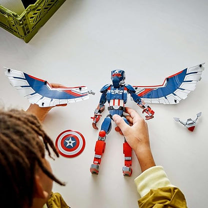 LEGO Marvel New Captain America Construction Figure 76296