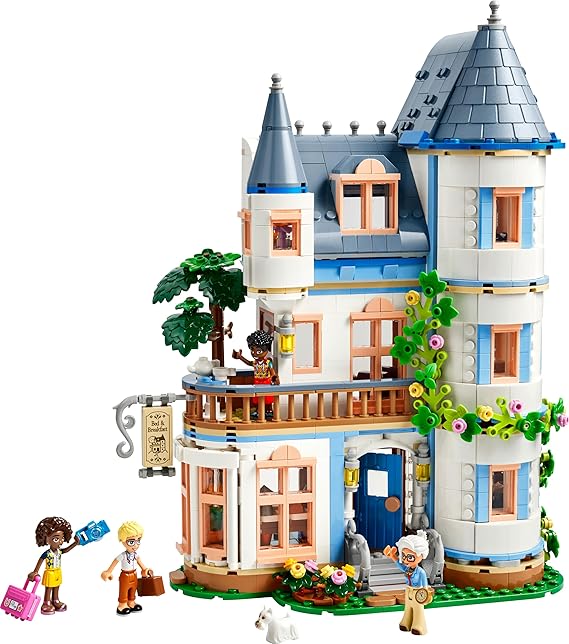 LEGO Friends Castle Bed and Breakfast Hotel Playset 42638 Building Blocks Toys for 12+ Gift for Boys and Girls