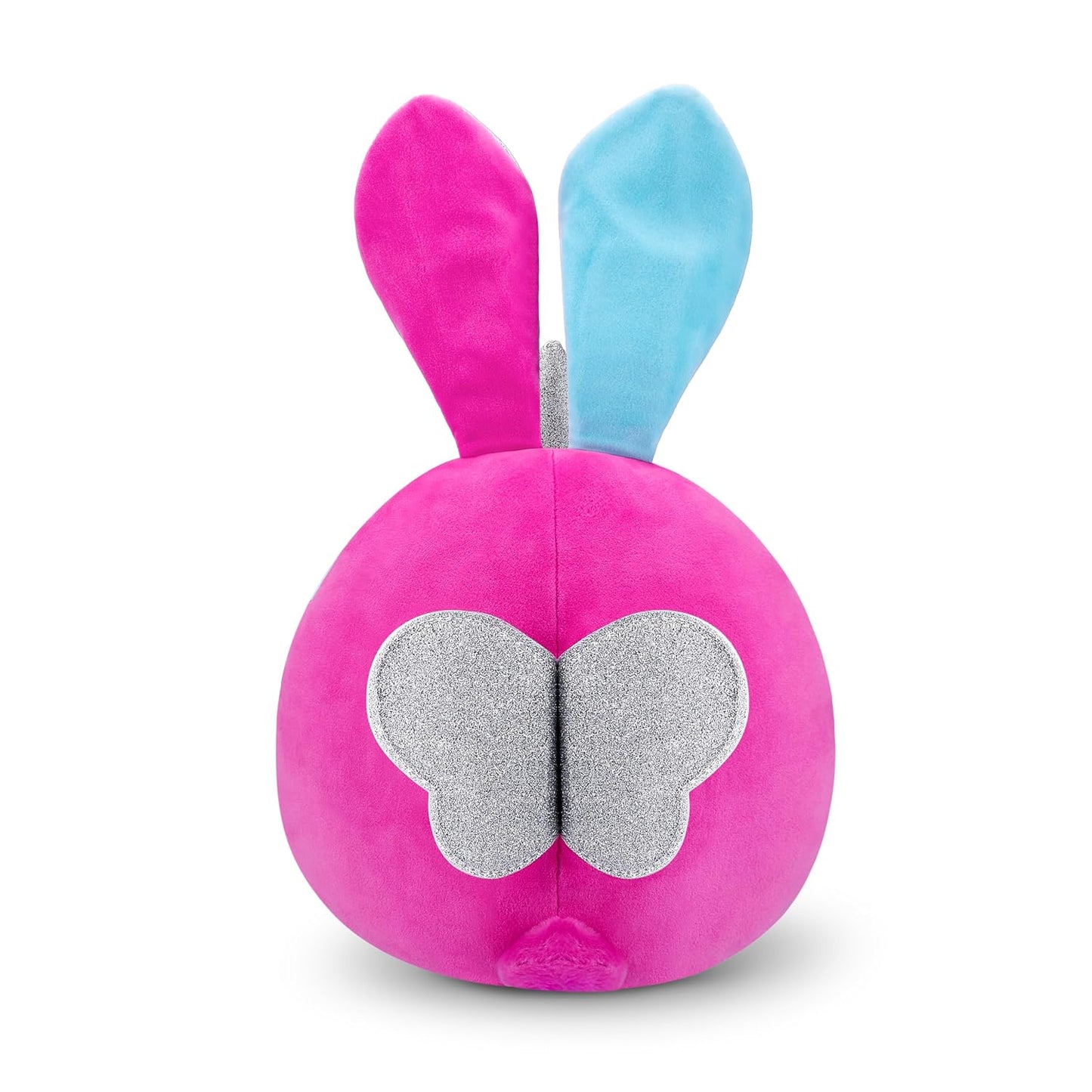 Rainbocorns Eggzania Surprise Mania Whipper the Bunny - Collectible Plush - Over 20 Surprises Inside, 28 cm, Cuddle Plush Stuffed Animal, Rings, Bracelets, Stickers, Wearable Accessories (Bunny)