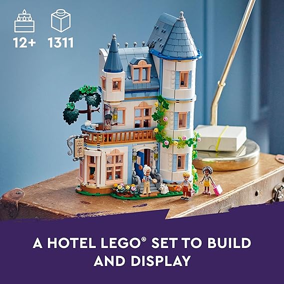 LEGO Friends Castle Bed and Breakfast Hotel Playset 42638 Building Blocks Toys for 12+ Gift for Boys and Girls