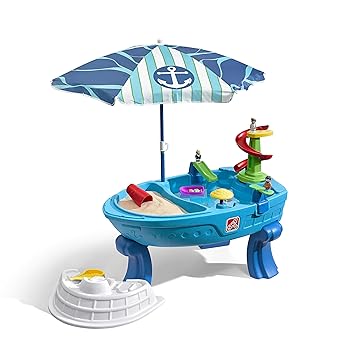 Step2 Fiesta Cruise Sand & Water Table | Kids Outdoor Summer Play Table