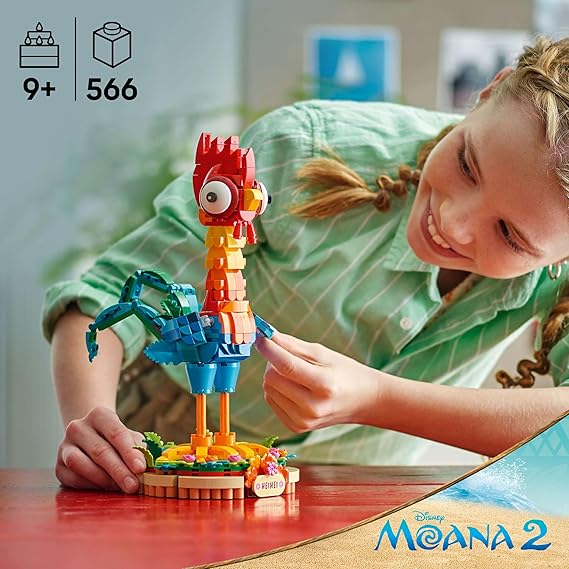 LEGO ǀ Disney Moana 2 Heihei Buildable Animal Model Kit 43272