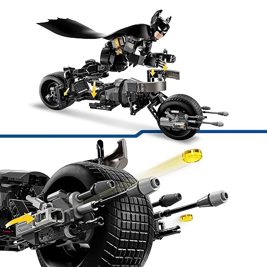 LEGO DC Batman™: Batman Construction Figure & the Bat-Pod Bike 76273