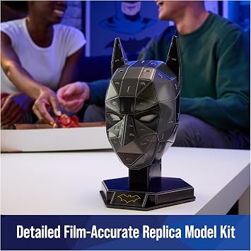 4D Build Batman Mask Detailed 3D Model Kit
