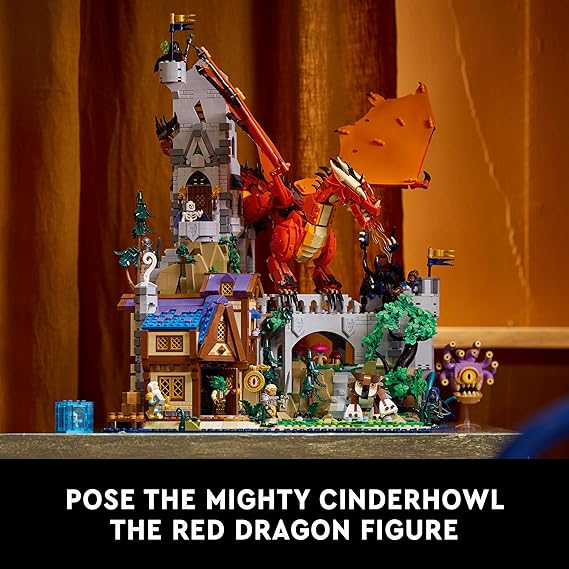 LEGO Ideas Dungeons & Dragons: Red Dragon’s Tale Set 21348 (3745 Pieces)