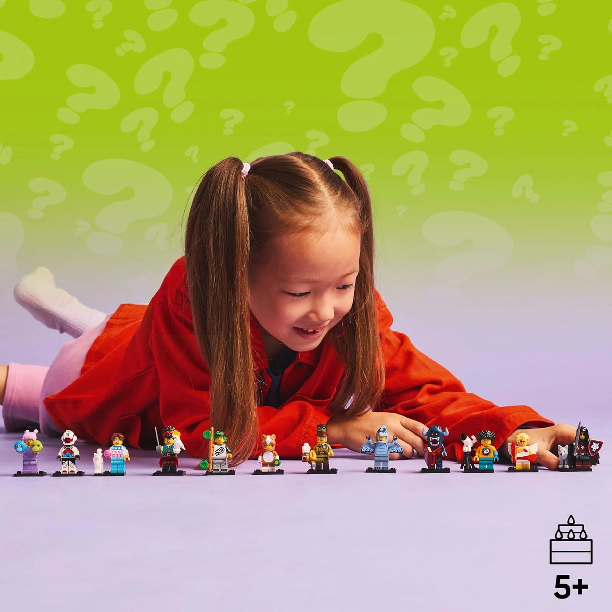 LEGO Minifigures Series 27 71048 Collectible Mystery Figure, 9 Pieces, Ages 5+