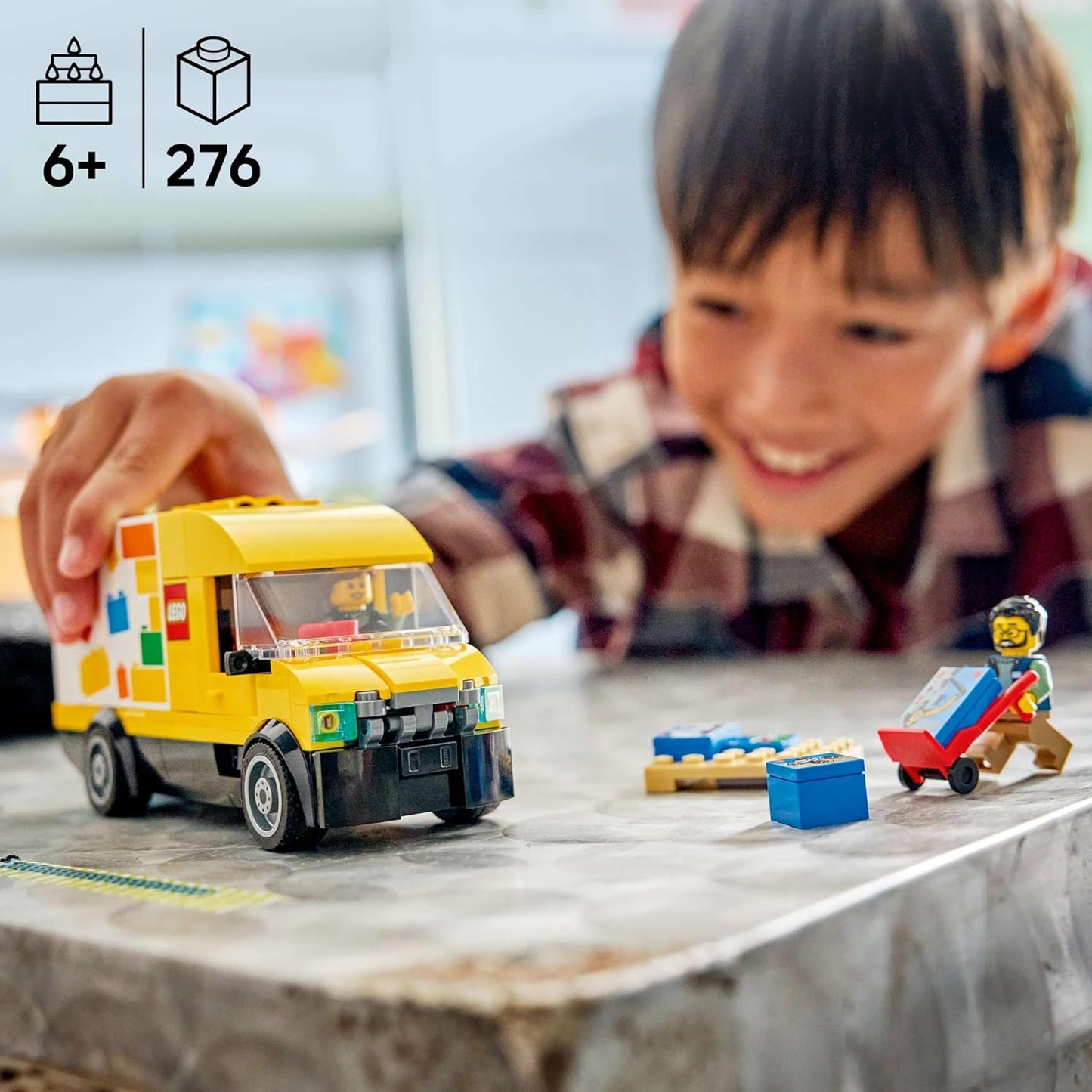 LEGO City: The Van -  Toy Building Set for Fans 60500
