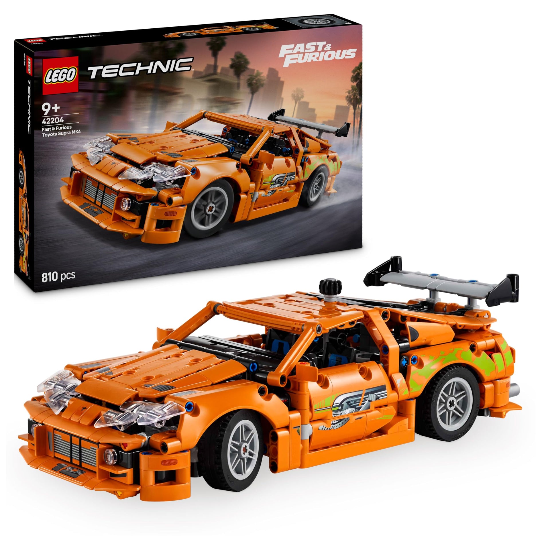 LEGO Technic, Fast and Furious Toyota Supra MK4 42204 – GIFT