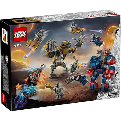 LEGO Marvel Avengers: Endgame Thor vs. Chitauri Super Hero Action 76322