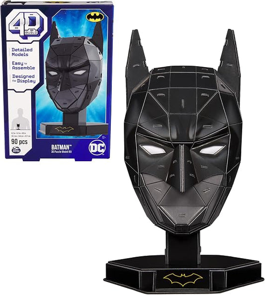 4D Build Batman Mask Detailed 3D Model Kit