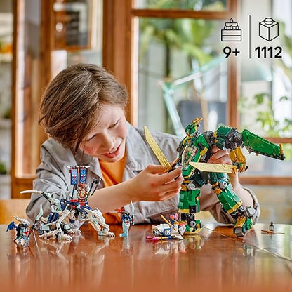 LEGO NINJAGO Lloyd’s Jet Mech Ninja Toy Building Kit 71845