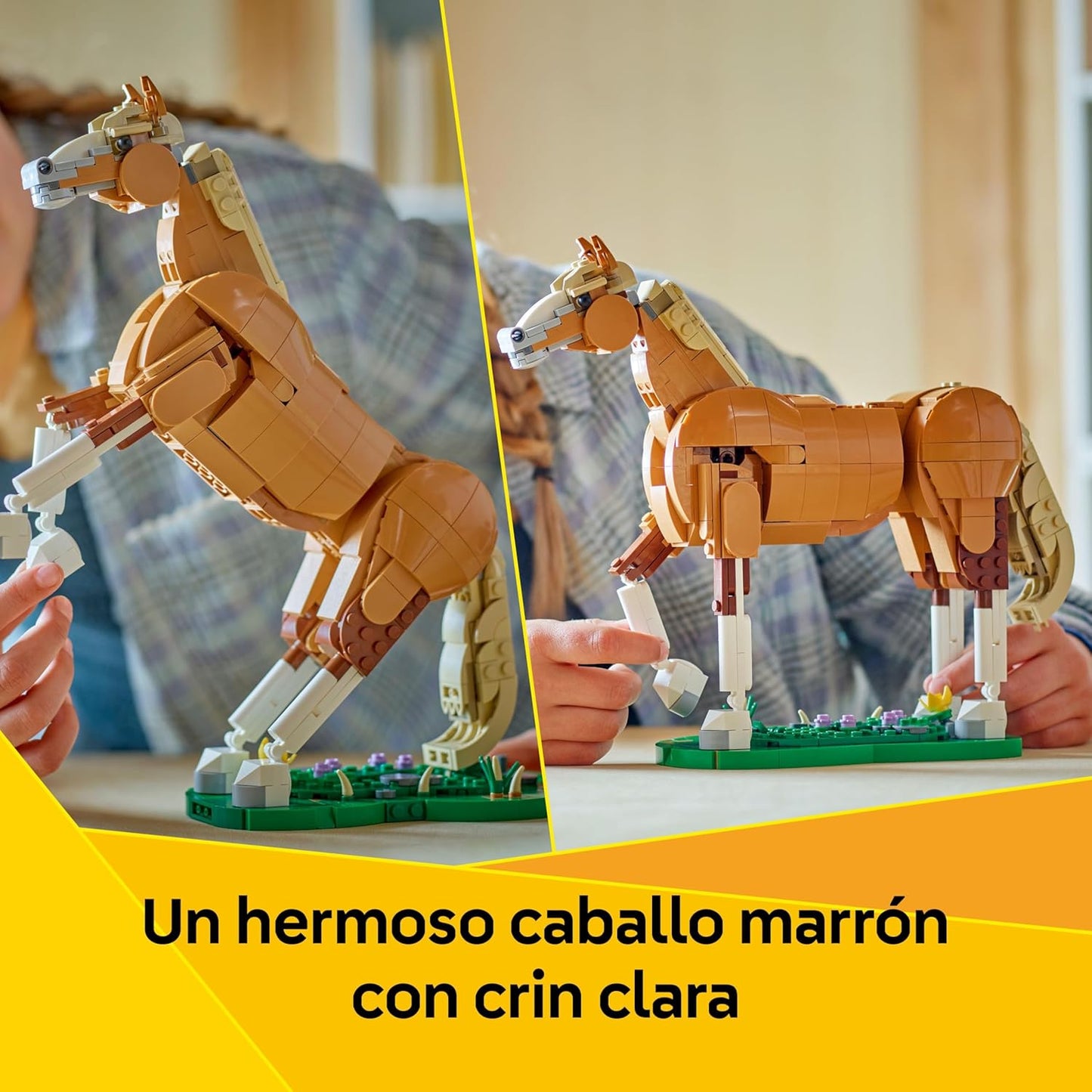 LEGO Creator 3in1 Beautiful Horse Toy Animal Building Set 31166