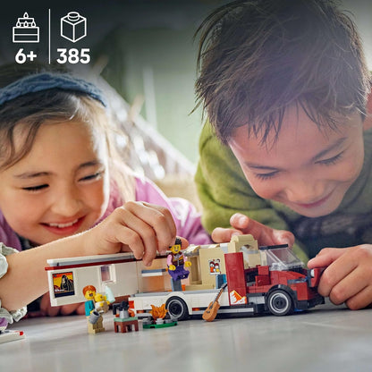LEGO City Holiday Adventure Camper Van Toy Vehicle Set 60454
