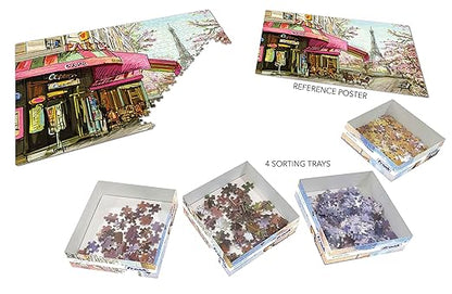 Frank Paris Street 500 Piece Jigsaw Puzzle for Adults