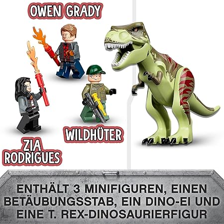 LEGO Jurassic World T. rex Dinosaur Breakout 76944 Building Kit (140 Pieces) Visit the LEGO Store