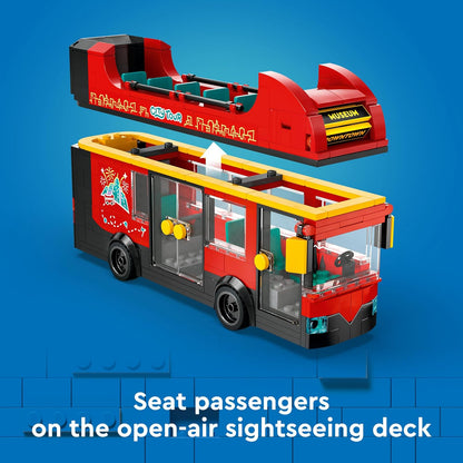 LEGO City 60407 Double-Decker Sightseeing Bus Building Set