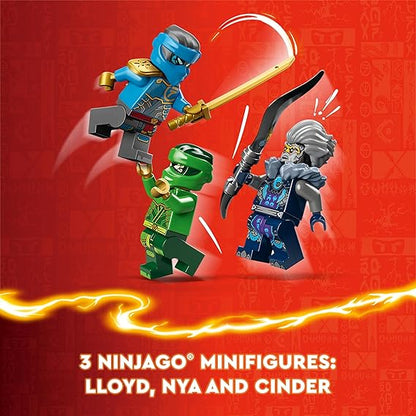 LEGO NINJAGO Lloyd’s Elemental Power Mech Action Figure Toy 71817