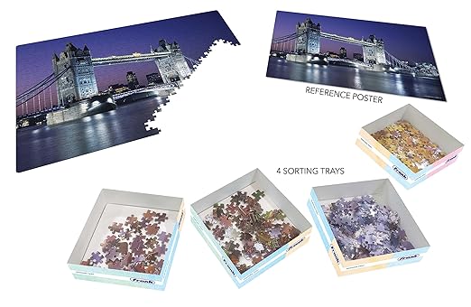 Frank Tower Bridge 500 Piece Jigsaw Puzzle for Adults