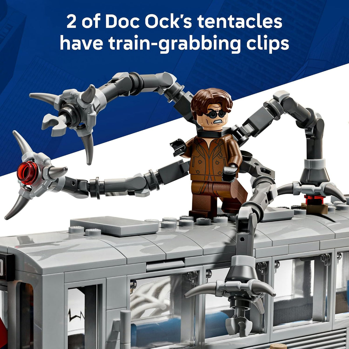LEGO Marvel 76321 Spider-Man vs. Doc Ock Subway Battle Set