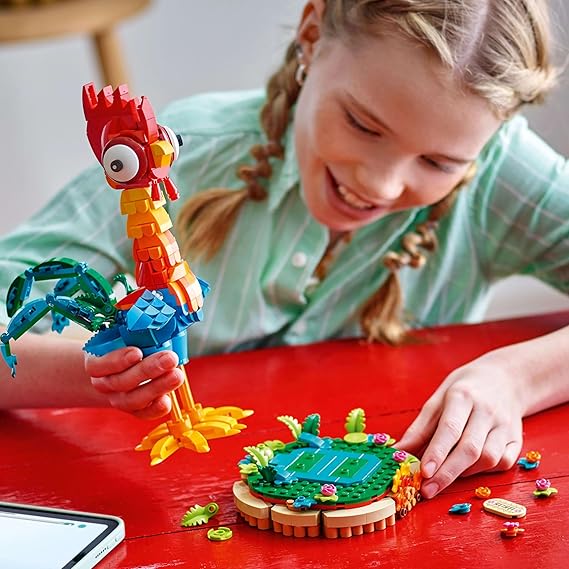 LEGO ǀ Disney Moana 2 Heihei Buildable Animal Model Kit 43272